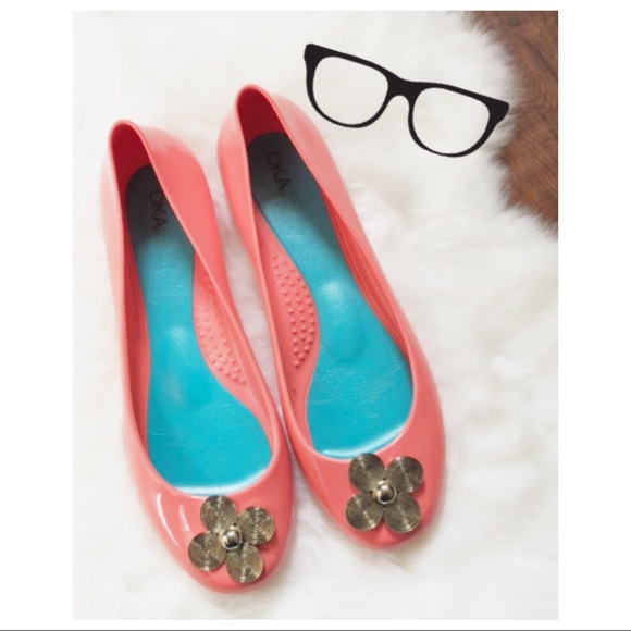 OKA b. Shoes - 🥂OKA-b JELLY FLATS🥂